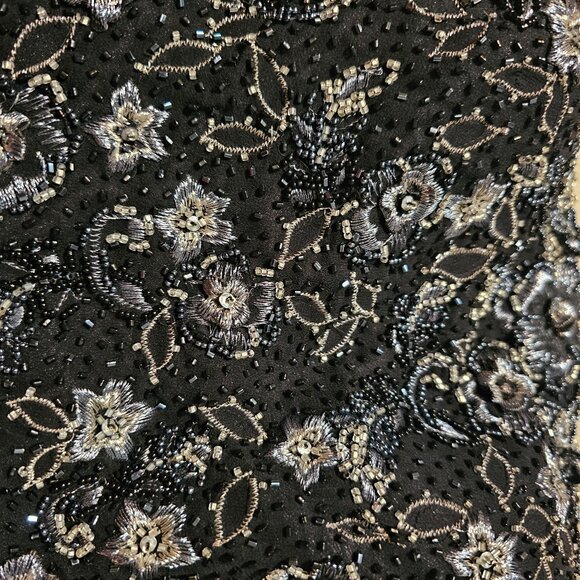 Strapless Beaded Formal Gown - Picture 11 of 12